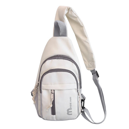 Chest Bag Women's Sports Style Design Waterproof Outdoor Shoulder Crossbody Bag
