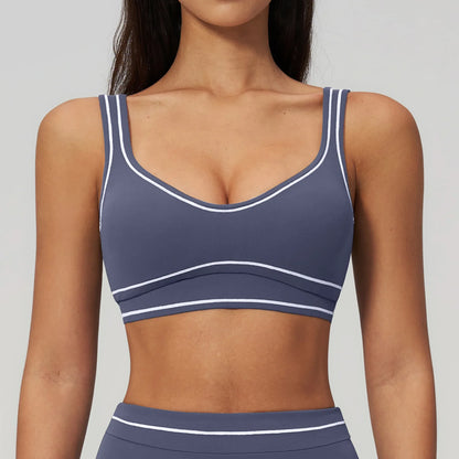 2026 Yoga Bra Women Sports Bra Top Push Up Fitness Underwear Sport Tops Women Breathable Running Vest Bralette Gym Wear Female