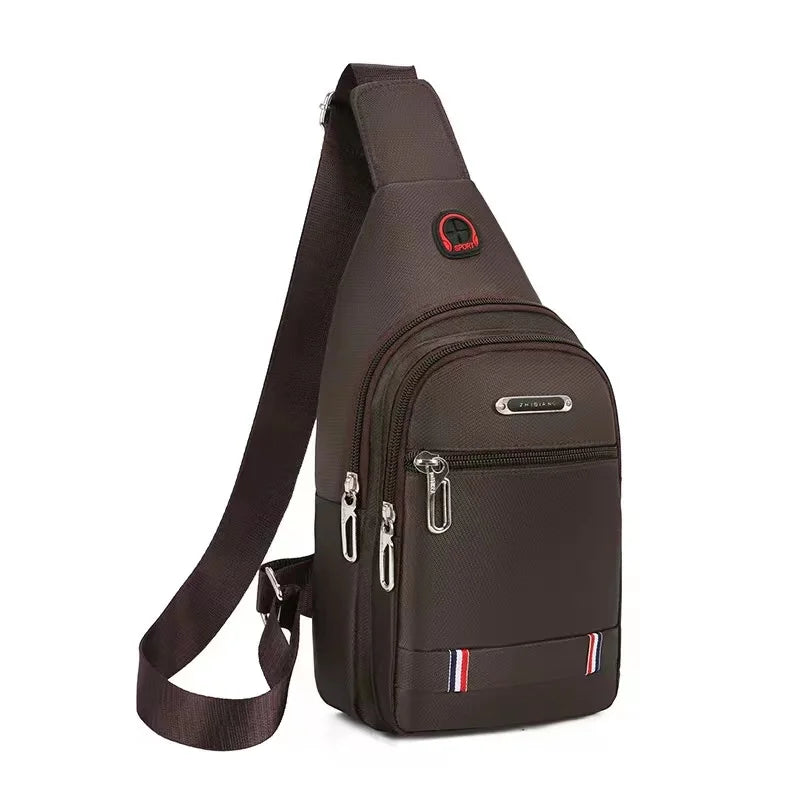 Chest Bag Fashion New Solid Color Shoulder Crossbody Bag