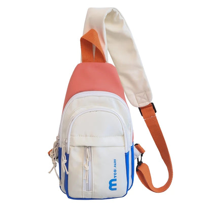 Chest Bag Women's Sports Style Design Waterproof Outdoor Shoulder Crossbody Bag