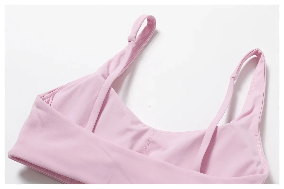 Women Underwear Sports Bras For Fitness Yoga Running Jogging Gym Wear Stretch Padded Sling Sport Top  Athletic Vest Yoga Bra