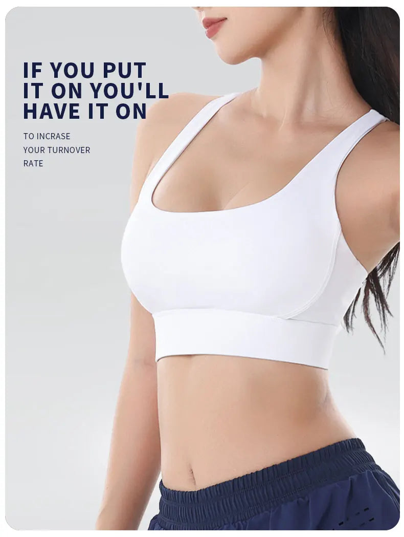 Women Fitness Yoga Bras Race Back Sports Bras Nylon Top Women Bra Sexy Breathable Underwear For Women Gym