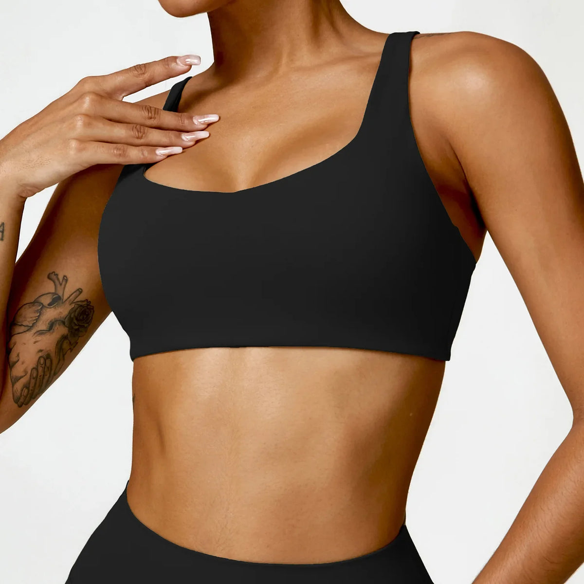 Women Underwear Sports Bras For Fitness Yoga Running Jogging Gym Wear Stretch Padded Sling Sport Top  Athletic Vest Yoga Bra