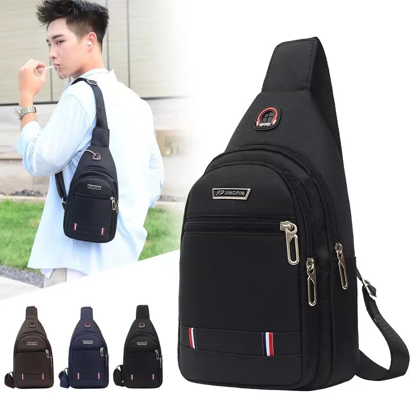 Chest Bag Fashion New Solid Color Shoulder Crossbody Bag