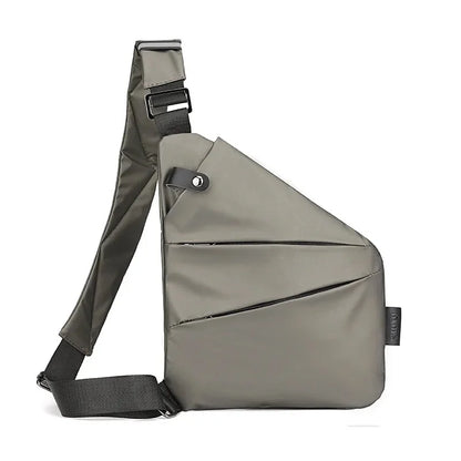Close-Fitting Waterproof Lightweight Leather Membrane Large Capacity Shoulder Bag