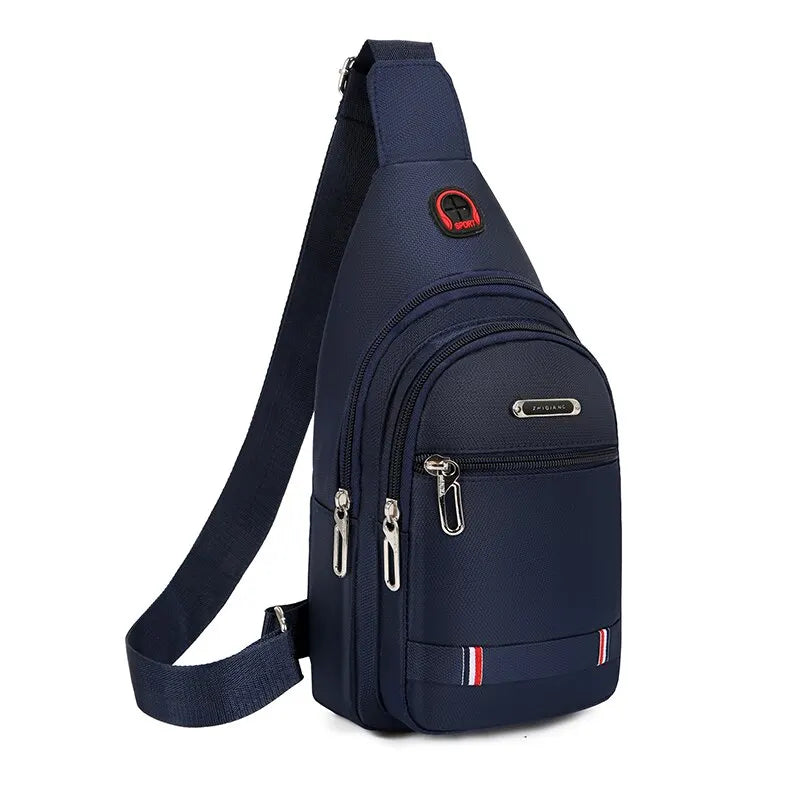 Chest Bag Fashion New Solid Color Shoulder Crossbody Bag