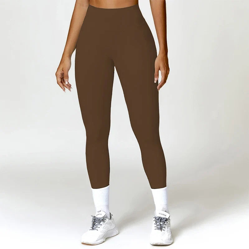 Hearuisavy Summer Scrunch Gym Leggings Woman Workout Pants Female Running Tights Push Up Yoga Pants High Waist Sports Leggings