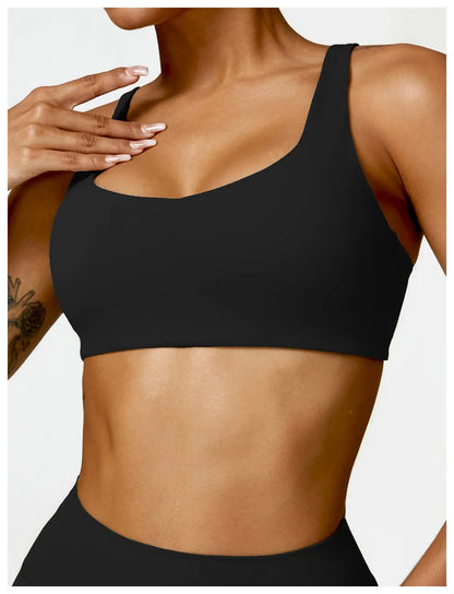 Women Underwear Sports Bras For Fitness Yoga Running Jogging Gym Wear Stretch Padded Sling Sport Top  Athletic Vest Yoga Bra