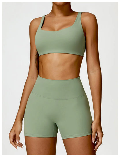 Women Underwear Sports Bras For Fitness Yoga Running Jogging Gym Wear Stretch Padded Sling Sport Top  Athletic Vest Yoga Bra