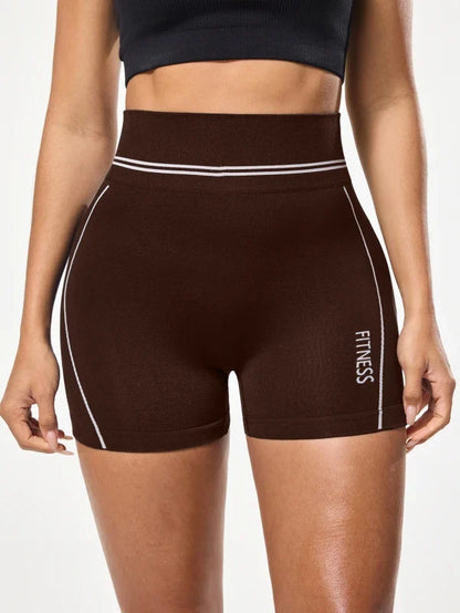 Women High Waist Yoga Shorts Sportswear Woman Gym Shorts Leggings Fitness Running Activewear Tummy Control Workout Clothes