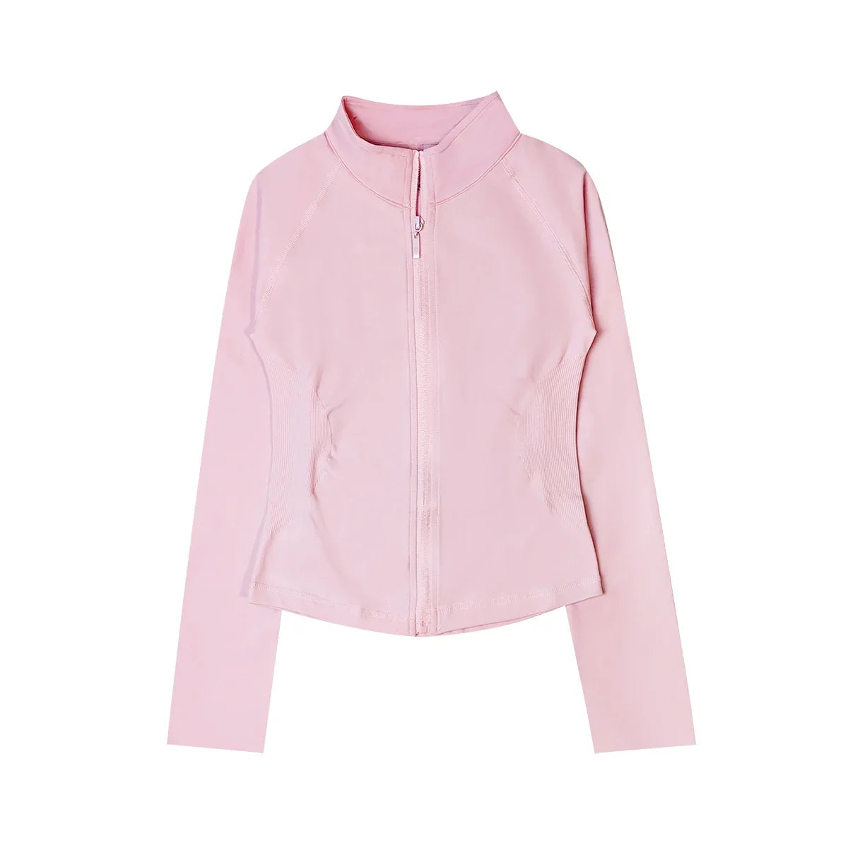 NCLAGEN Woman's Sports Jacket Zip Up Gym Clothes Long Sleeve Workout Seamless Top Speed Activewear Yoga Pilates Running Coats