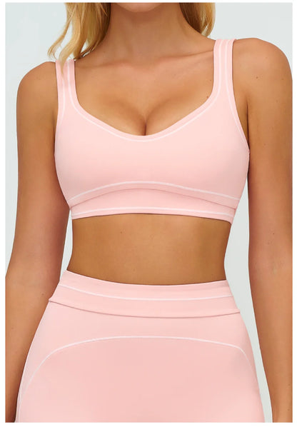 2026 Yoga Bra Women Sports Bra Top Push Up Fitness Underwear Sport Tops Women Breathable Running Vest Bralette Gym Wear Female