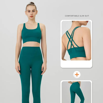 Push-Up Sports Bra & Leggings Suit