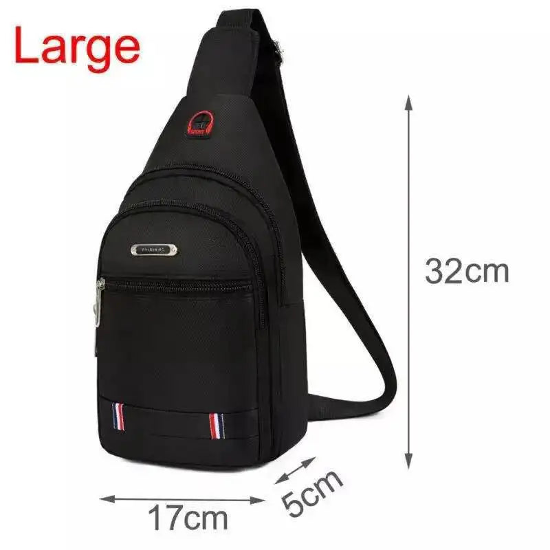 Chest Bag Fashion New Solid Color Shoulder Crossbody Bag