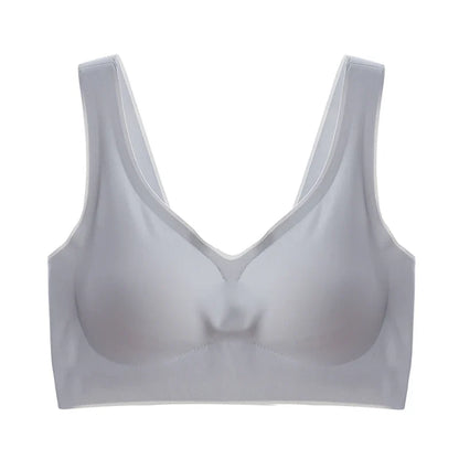 M-7XL Seamless Sport Bra Push Up Bra for Women Wireless Comfort Underwear Sport Brassiere Femme Plus Size Bralette Sexy Lingerie