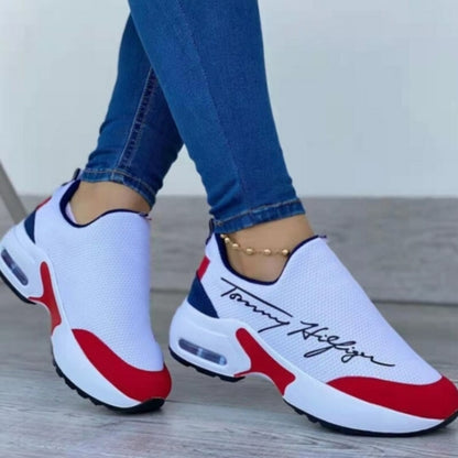 Tommy Hilfiger Womens Breathable Walking Sneakers