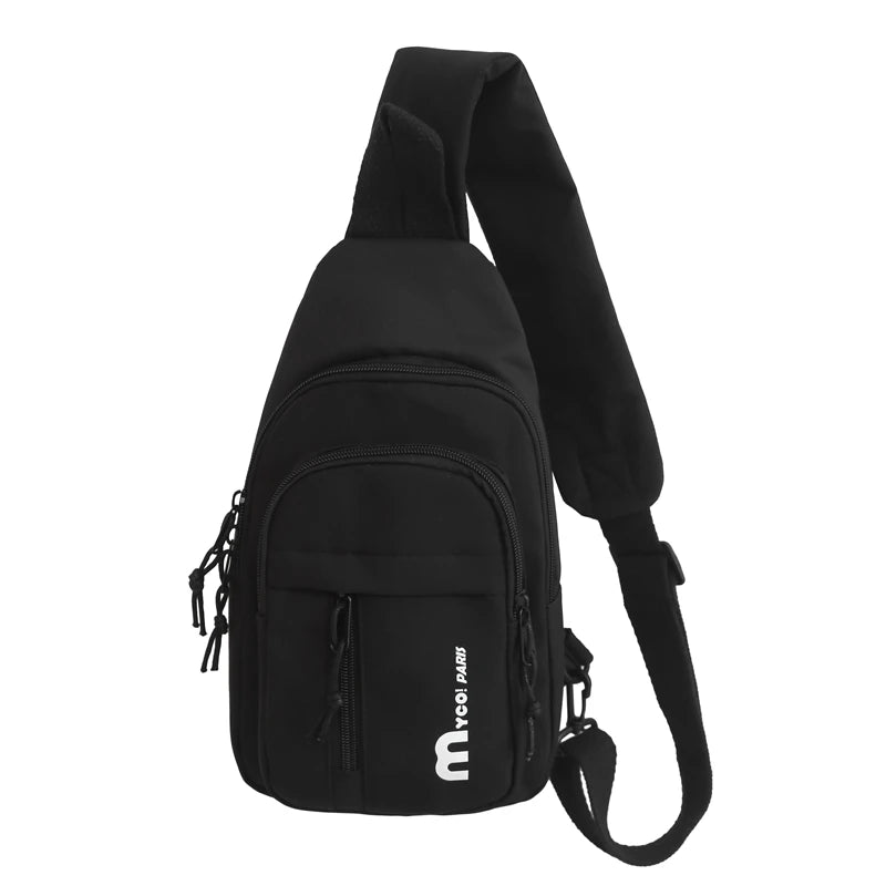 Chest Bag Women's Sports Style Design Waterproof Outdoor Shoulder Crossbody Bag