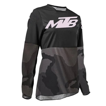 2026 New WOMEN Downhill Jerseys Mountain Bike MTB Shirts Offroad DH Motorcycle Jersey Motocross Sportwear Clothing  Bike spexcel