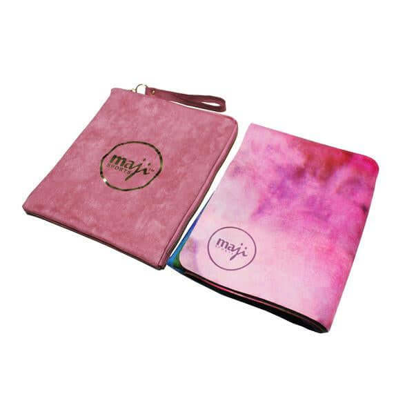 Maji Sports Suede and Natural Rubber Travel Yoga Mat