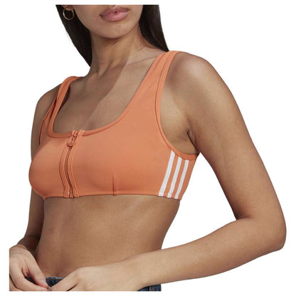 adidas Women's adicolor class Sports Bra - Hazy Orange / Hazy Copper
