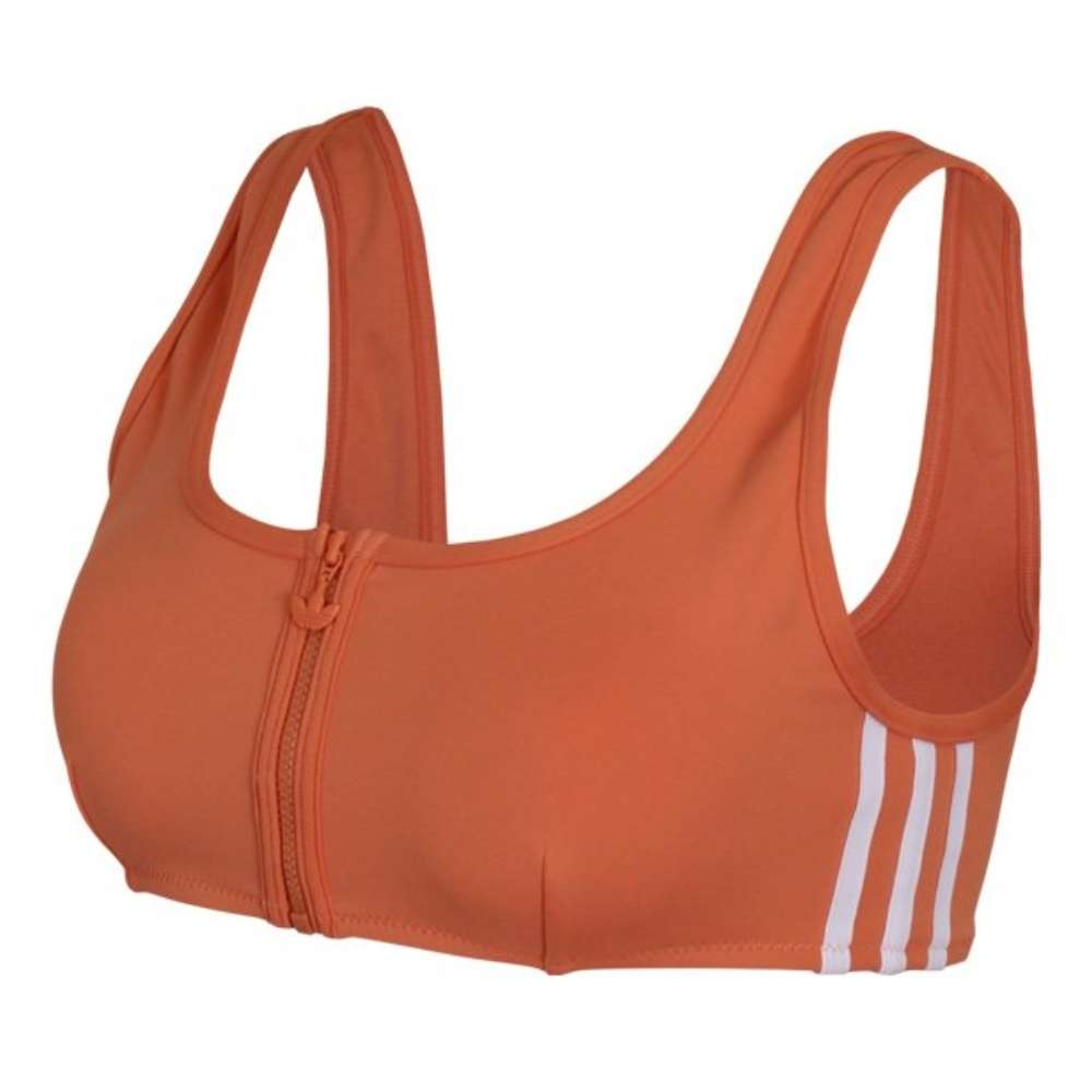 adidas Women's adicolor class Sports Bra - Hazy Orange / Hazy Copper