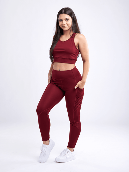 JupiterGear Racerback Lightweight Training Crop Tank Top