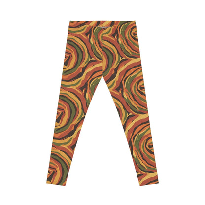 DipaliZ Earth Spiral Leggings Premium Women’s Fashion