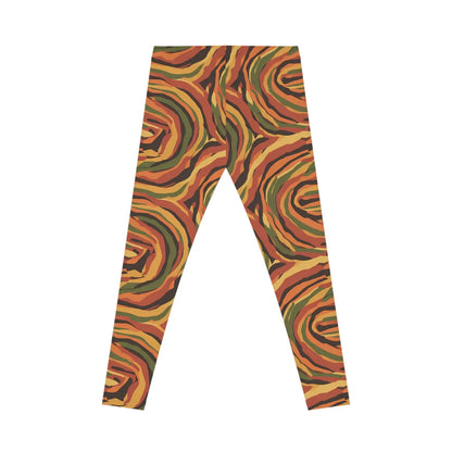 DipaliZ Earth Spiral Leggings Premium Women’s Fashion