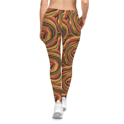 DipaliZ Earth Spiral Leggings Premium Women’s Fashion