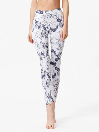 Printed Active High Waist Leggings