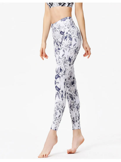 Printed Active High Waist Leggings