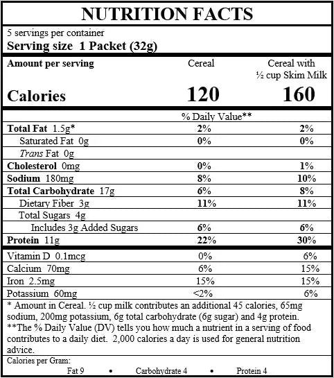 Cinnamon-O Cereal