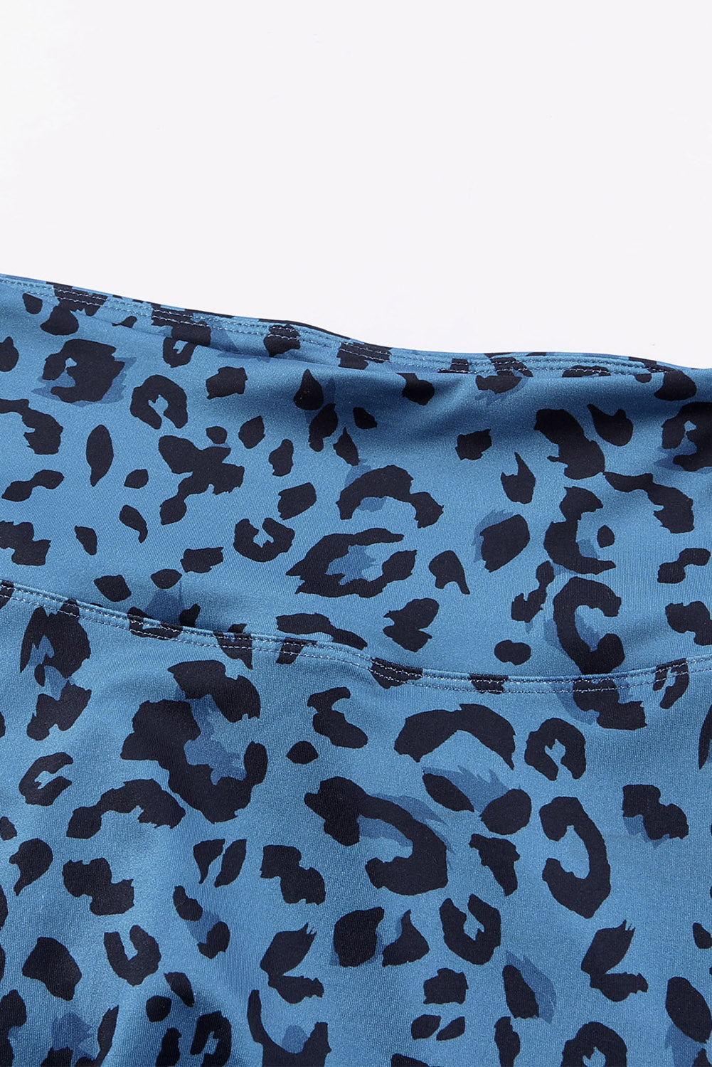 Green Classic Leopard Print Active Leggings