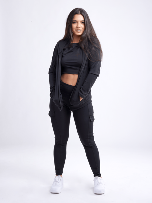 JupiterGear High-Waisted Leggings with Side Cargo Pockets