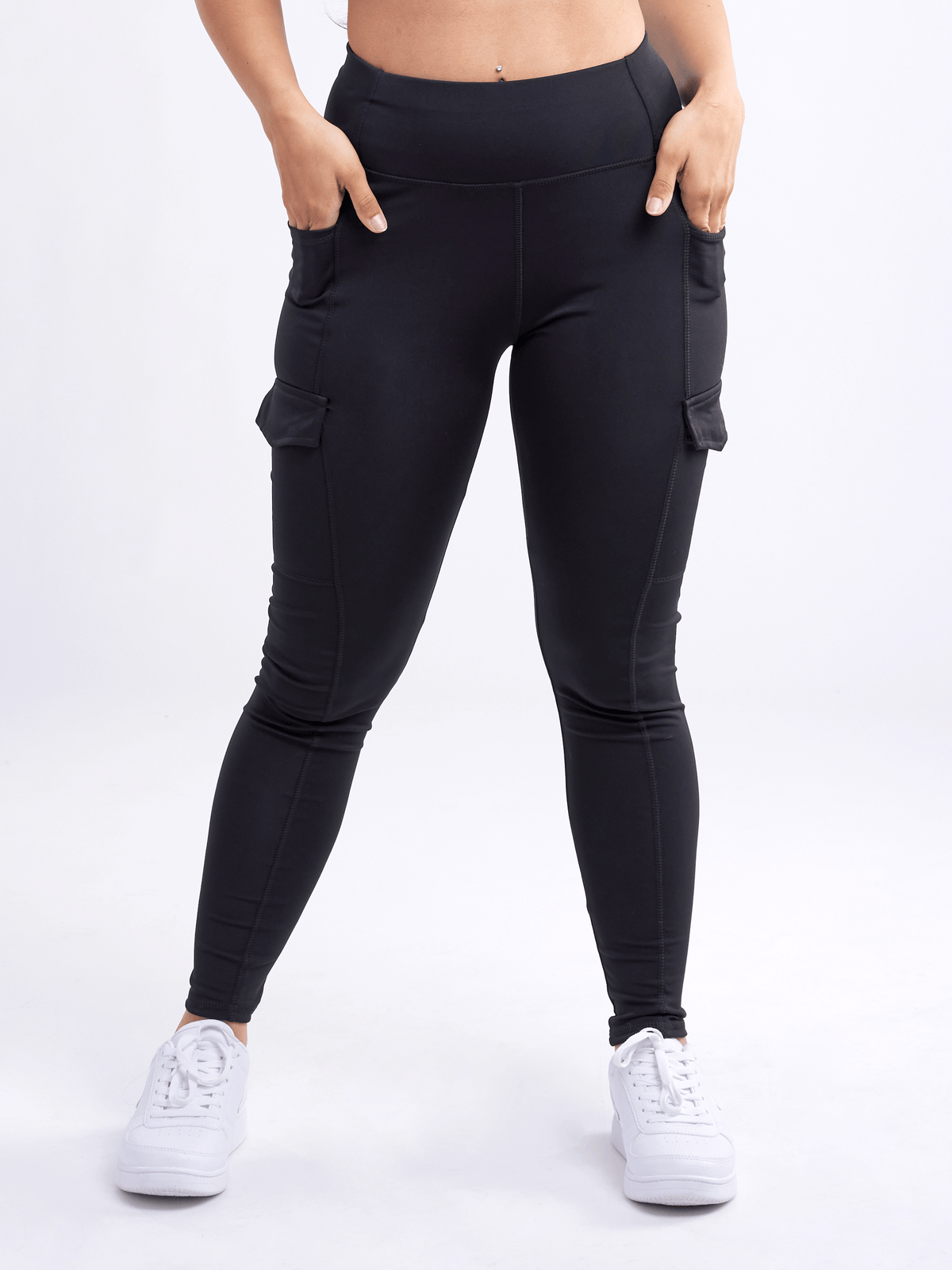 JupiterGear High-Waisted Leggings with Side Cargo Pockets