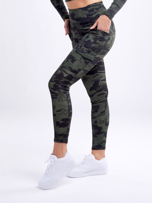 JupiterGear High-Waisted Leggings with Side Cargo Pockets