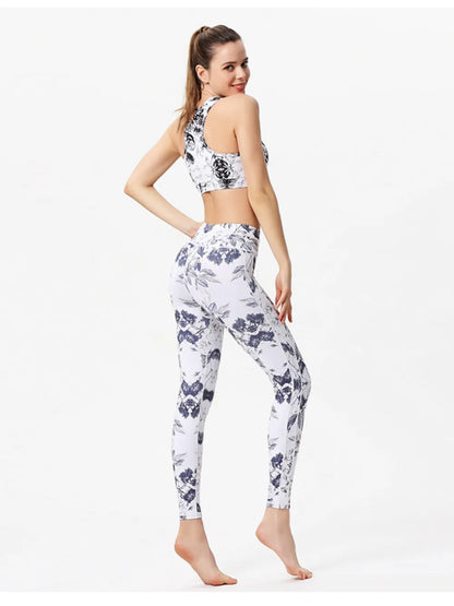 Printed Active High Waist Leggings