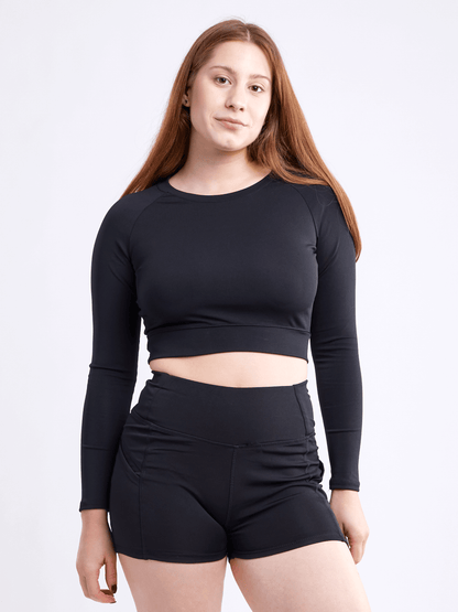 JupiterGear Long-Sleeve Crop Top
