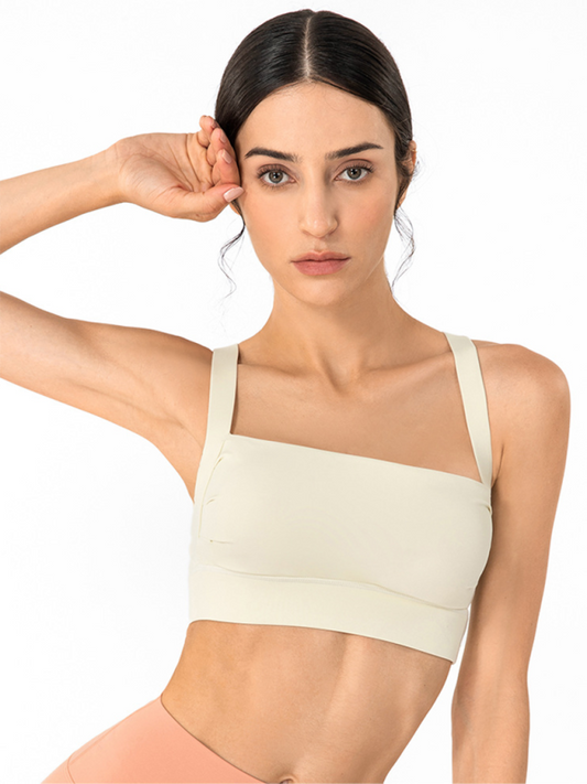 Women's Anti-Hunchback Posture Correction Sports Bra with Chest Pad