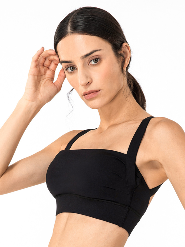 Women's Anti-Hunchback Posture Correction Sports Bra with Chest Pad