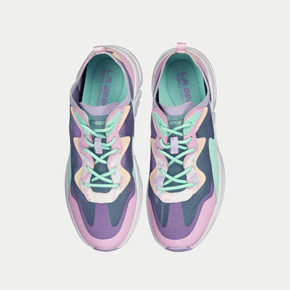 LA Gear Women's Mid-City Lowtop | Lavender x Pink