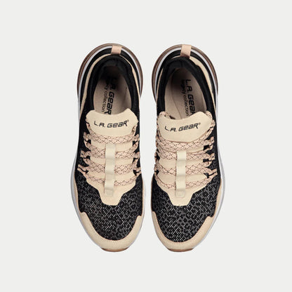 LA Gear Women’s Runyon Lowtop | Black x Pink
