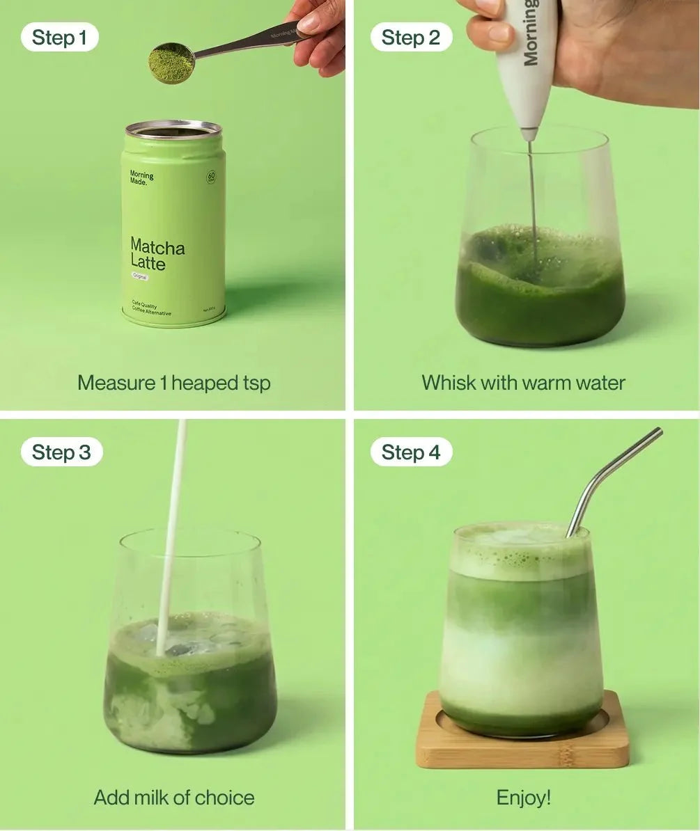 Mango Matcha Latte