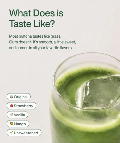 Strawberry Matcha Latte