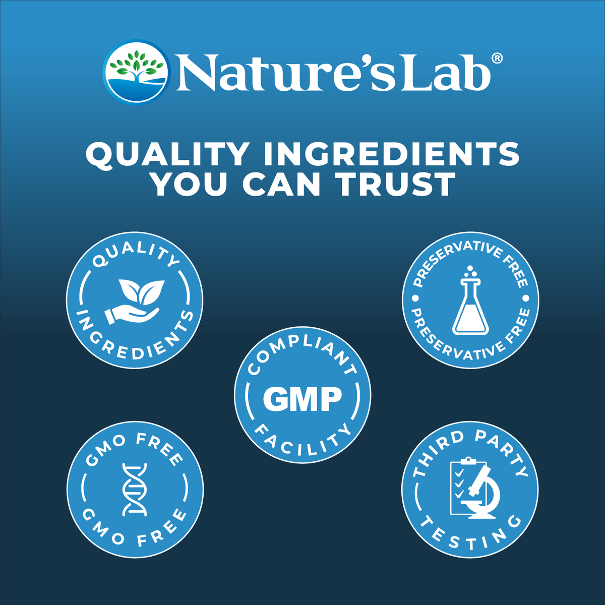 Nature's Lab L-Theanine 200 mg - 60 Capsules