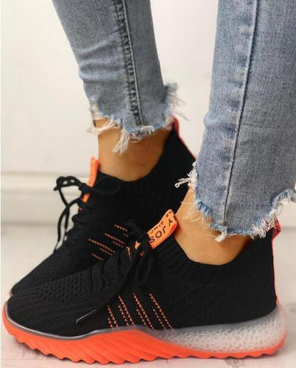 New Women Platform Modern Sneakers Casual Walking Shoes Slip On Mesh Sneakers Lightweight Comfortable Vulcanize Shoes Luxury Fashion Womens Sneakers