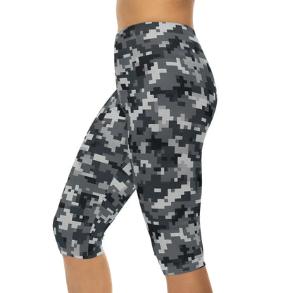 DipaliZ Women Capri Leggings Stylish Camouflage Casual Wear