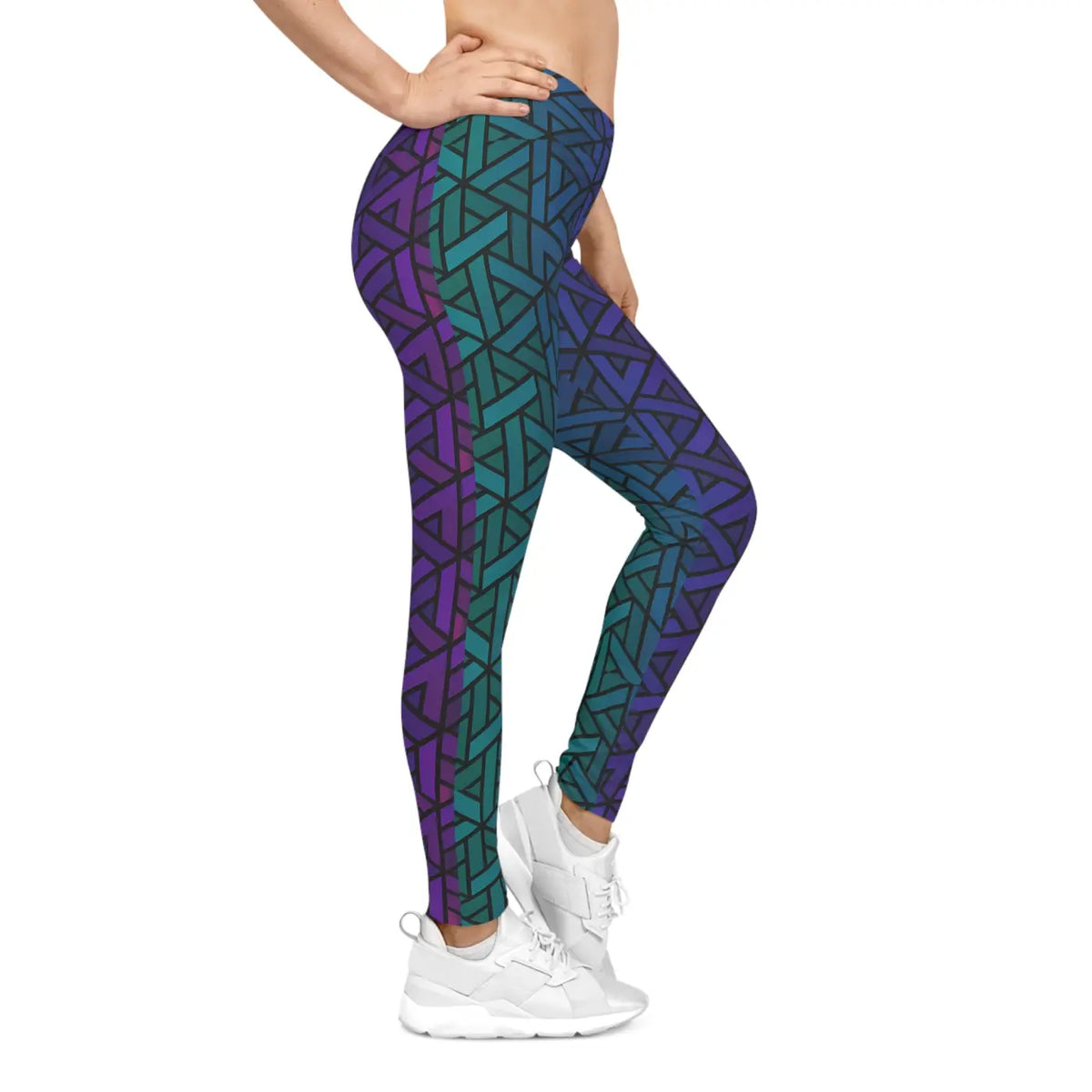 DipaliZ Vibrant Pattern Tights Women’s Casual Leggings