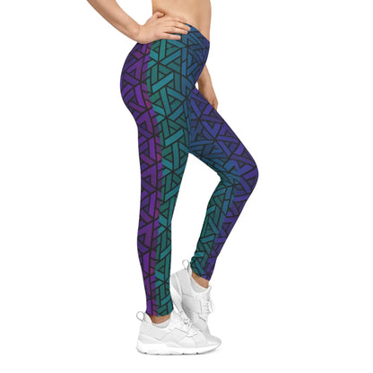 DipaliZ Vibrant Pattern Tights Women’s Casual Leggings